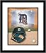 Detroit Tigers MLB Framed 8x10 Photograph Team Logo and Baseball Cap Collage