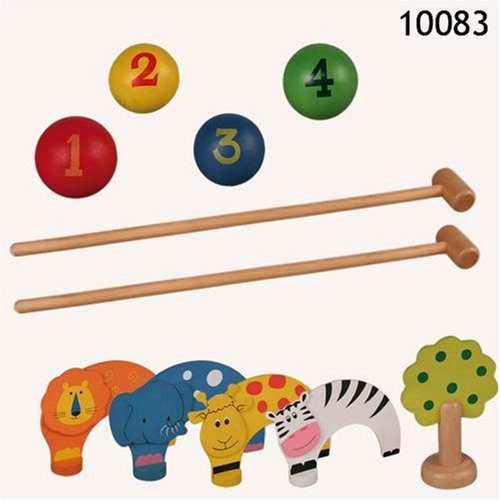 Childrens Toyshop  Toys : Croquet set "Africa"