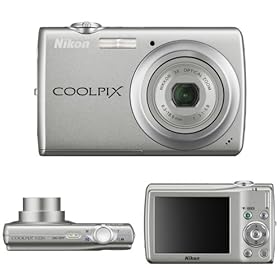 Nikon S225 COOLPIX 10MP Digital Compact Camera Silver
