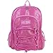 Eastsport XL Mesh Bungee Backpack, Blush Pink