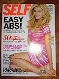 Self Magazine February 2011 Brooklyn Decker cover, 50 cheap splurges, the best way to lose weight, feel calmer every single day.