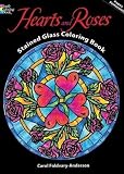 Hearts and Roses Stained Glass Coloring Book (Dover Design Stained Glass Coloring Book)