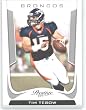 2011 Panini Prestige Football Card # 63 Tim Tebow - Denver Broncos - NFL Trading Card in Protective Screwdown Case!
