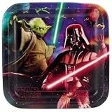 Star Wars 3-D Lunch Plates 8ct