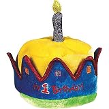 My 1st Birthday Plush Party Crown-Primary Colors