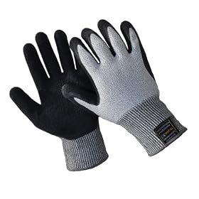 G & F 22600XL BladeX5 Gripa, Cut,Slash,Puncture Resistant Gloves, Nitirle Coated, Grey, X-Large