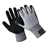 BladeX5  22600 Gripa, Cut,Slash,Puncture Resistant Gloves Cut Resistant Level 5 EN388 CE Approved, Rubber Coated, grey, Large