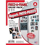 FREEZ-A-FRAME  34425 Magnetic Photo Picture Frames Set