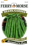 Ferry-Morse 1424 Bean Seeds, Blue Lake 274, Bush (28 Gram Packet)