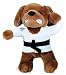 Ethical Karate Dog Multi-Sound Plush 8-Inch Dog Toy