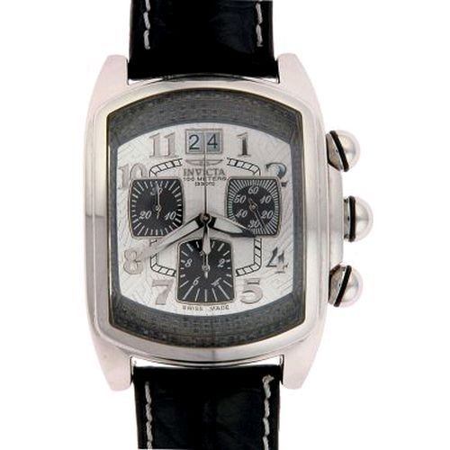 Invicta Lupah 2766 Black Diamond White Dial Men's Watch