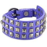 Rebecca Minkoff 3-Row Pyramid Stud
