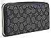 Coach Women's Signature PVC Zip Around Wallet, Style F54630
