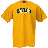 Baylor Bears Gold Classic College Short Sleeve Tee Shirt By Nike Team Sports