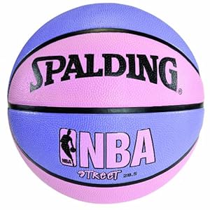 Spalding 73-132 Pink & Purple NBA Street Basketball, Size 6 (28.5