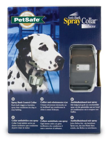 Innotek Deluxe Anti-Bark Spray Collar for Dogs, Citronella Scent