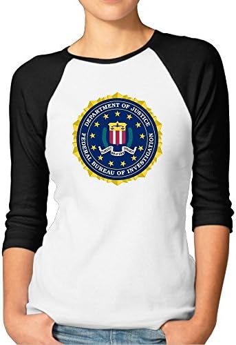 Women's FBI Logo Federal Bureau Of Investigation Baseball Jerseys Baseball Shirts