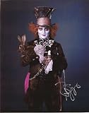 Johnny Depp Alice in Wonderland Mad Hatter Signed #3 Johnny Depp Alice in Wonderland Mad Hatter Signed #3
