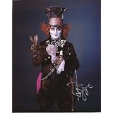 Johnny Depp Alice in Wonderland Mad Hatter Signed #3