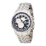 Orient Men's CEY04002B World-Time Black Automatic Watch