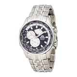 Orient Men's CEY04002B World-Time Black Automatic Watch