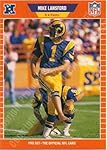 1989 Pro Set #204 Mike Lansford K-Rams