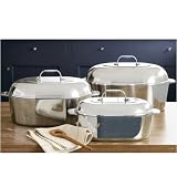 Review Chef's Design 1180 / Chef's Design 18-Quart Covered Oval Roaster with Nonstick Interior