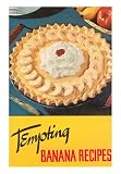 Banana Cream Pie Cuisine Art Poster Print, 13x18