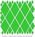 34 Green Diamond Wall Decor Stickers Mural Words Quotes Bedding