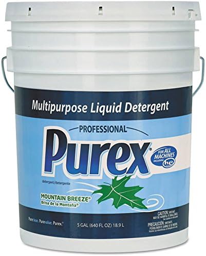 Purex Mountain Breeze Professional Multipurpose Stain Remover Liquid Detergent Original Purex 5 gal