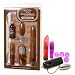 Doc Johnson Chocolate Colored Metallic Finish Pleasure Kit Adult Sex Toy Kit