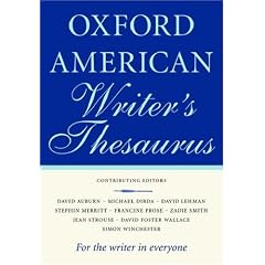 The Oxford American Writer's Thesaurus