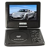 7.5"Portable DVD player + rechargeable battery + AVI+SD USB GAME Swivel Flip 7.5" LCD Widescreen Portable Car/Home DVD/CD/MP3 Pl