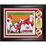 Philadelphia Phillies 2008 World Series Champions Celebration with Two 24KT Gold Coins