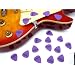 18 Purple Nylon Plectrums Heavy Gauge 1.21mm picks - Perfect for Electric & Bass Guitars