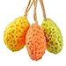 Bestrice Pack of 3 Soft Sponge Body Bath Shower Spa Exfoliator Face Washing Cleansing Puff Scrubber