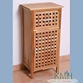 Unterschrank aus ge�ltem Walnussholz / Badschrank / Badezimmerschrank
