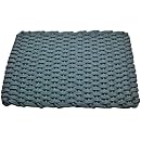 Rockport Rope Doormats 2038241 Kitchen Comfort Mats, 20 by 38-Inch, Light Blue