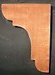 5" x 7" Rough Mahogany Bracket [CAPITOL CITY LUMBER]
