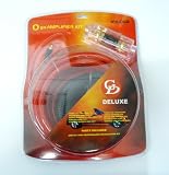 GD Deluxe AIK-068 Complete 23 piece 0 Gauge Car Amplifier Installation Kit
