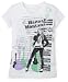Disney Hannah Montana Girls 2-6x  Screenprinted Tee Shirt With Foil & Studs