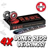 Bones Reds Bearings - Pack Of 4