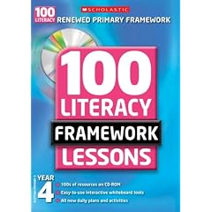 100 New Literacy Framework Lessons for Year 4 with CD-Rom (100 Literacy Framework Lessons) (100 Literacy Framework Lessons)