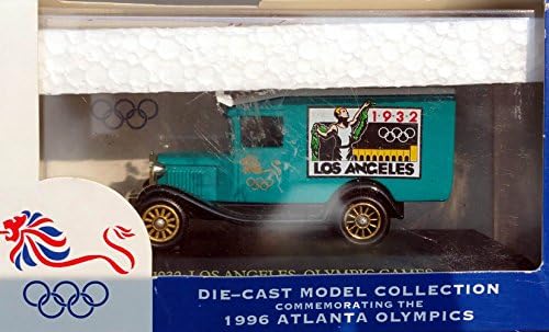 LLEDO: British Olympic Association: 1932 LOS ANGELES Olympic Games Model A Ford Van Diecast Metal Truck