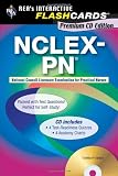 NCLEX-PN Premium Edition Interactive Flashcard Book (REA) (Flash Card Books)