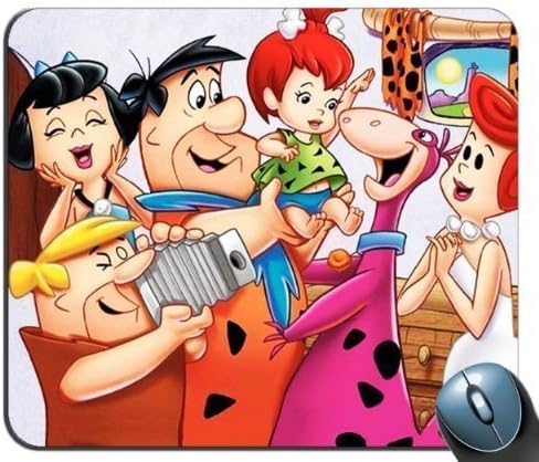 Custom The Flintstones With Rubbles Mouse Pad g4215