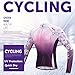 Santic Women's Cycling Jersey Loog Sleeve Road Bike Jersey Jacket Purple Medium