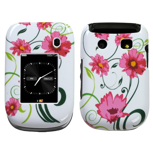 Best Price MyBat Lovely Flowers Faceplate Snap-On Cover Case for BlackBerry Style 9670