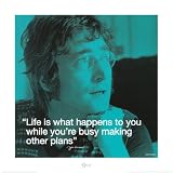 John Lennon New I Quote Art Print 16X16 Poster Collections Art Poster Print, 16x16 Art Poster Print, 16x16