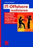 IT-Offshore realisieren: Grundlagen und zentrale Begriffe, Entscheidungsprozess und Projektmanagement von IT-Offshore- und Nearshoreprojekten